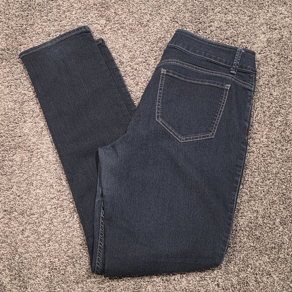 Riders By Lee Curvy Fit Skinny Jean Stretchy Denim Midrise Size 12M